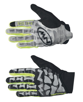 Northwave SKELETON ORI.GLOVES | BLACK/YELLOW FLUO 